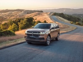 2025 Lincoln Navigator Black Label Exterior Sunrise Copper